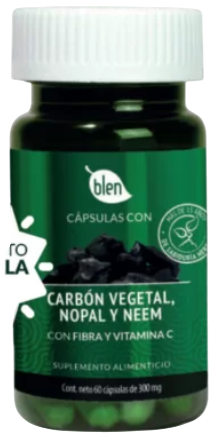 Carbon Vegetal, Nopal y Neem